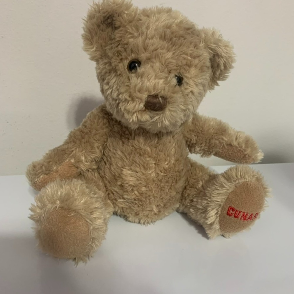 Keel Toys Cunard Teddy Bear Ashford UK Brown Plush Stuffed Animal Batch 9020